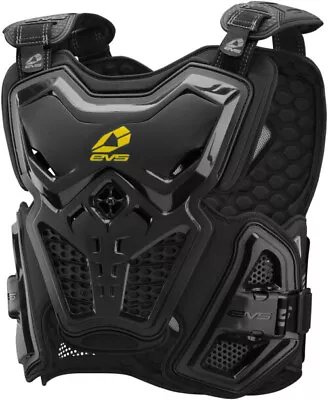 EVS F2 Modular Black MX Offroad Motocross Motorcycle Chest Roost Protector Youth • $134.55