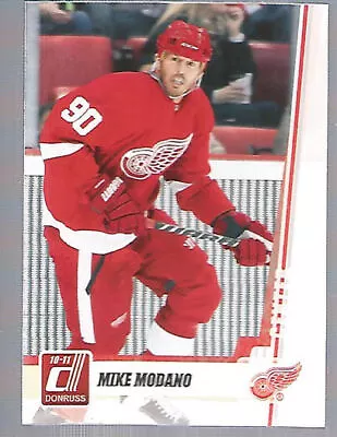 2010-11 Donruss Red Wings Hockey Card #180 Mike Modano • $1.69