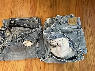 Men’s Blue Jeans Denim Lot 38 X 32 Preowned • $10