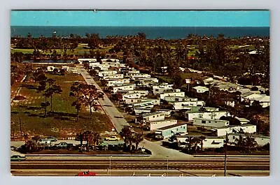 Delray Beach FL-Florida Mobile Homes Park The Anchorage Vintage Postcard • $7.99