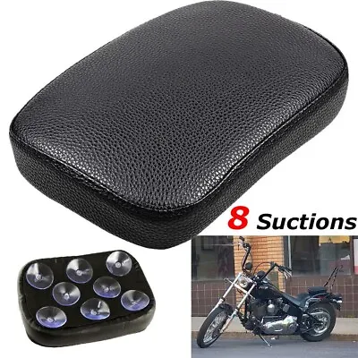 Smooth Rear Passenger Pad Seat Pillion 8 Suction Cup For Honda Motorcycle • $15.59