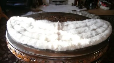 £225 • Buy Gorgeous Vtg 5 Layer WHITE NORWEGIAN FOX Fur BRIDAL/EVENING Stole, Ex Condition