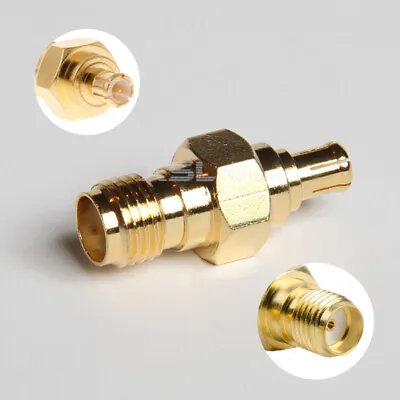 MCX Male To SMA Female Converter Adapter Connector LTE WiFi 3g 4g Antenna RFjack • £2.99