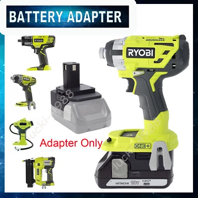 $28.59 • Buy Battery Adapter For Hitachi Li-ion 18V Battery To Ryobi 18V Tools Converter