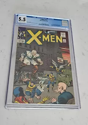 X-men# 11! Kirby! Stone! Lee! Silver Age Key! 'nuff Said! Free Shipping!!** • $100