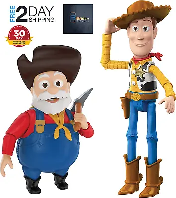$29.56 • Buy Disney Pixar Toy Story Woody's RoundUp Classic Pack Woody Stinky Pete Prospector