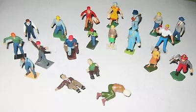25 Different Poses O Scale 1:48 Hand-Painted Figures    #1 • $12