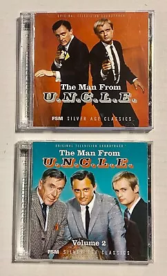 The Man From Uncle Soundtrack 2cd Vol 1 & 2 Film Score Monthly Ltd Ed. TO 3000 • $89.99