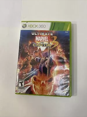 Ultimate Marvel Vs Capcom 3 Xbox 360 Complete  • $12.95