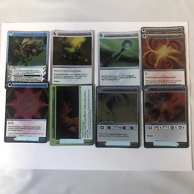 Chaotic TCG Lot Of 9 Holo Rares - Light To Moderate Play - Not Damaged • $20