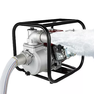 3  7.5HP High Pressure Irrigation Pump Gas Water Transfer Pump Semi Trash Pump • $170.06