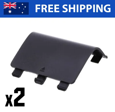 2 X Xbox One Battery Cover For Black Wireless Controller • $8.95