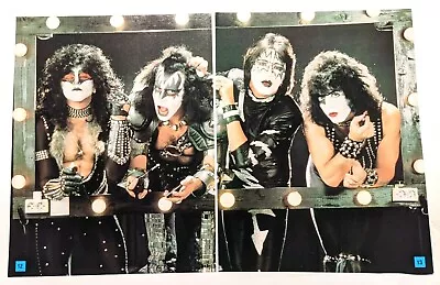 Kiss / Eric Carr / Ace Frehley / Makeup Magazine Centerfold Pinup Poster (14) • £14.24