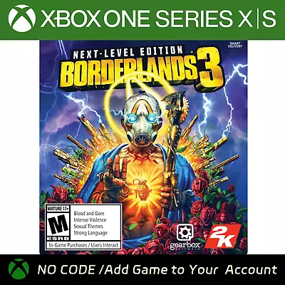 Borderlands 3 Standard Xbox One Series X | S Game No Code • $15