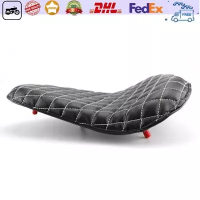 For Seat V Cafe Plaid Motorcycle Solo Yamaha Star Racer Bobber Chopper T8 • $119.89