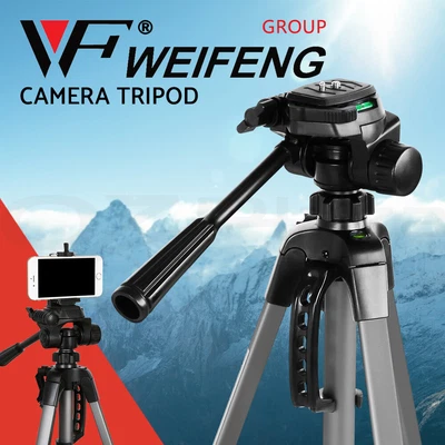 $25.95 • Buy Weifeng Professional Camera Tripod Monopod Stand DSLR Pan Head Mount Flexible