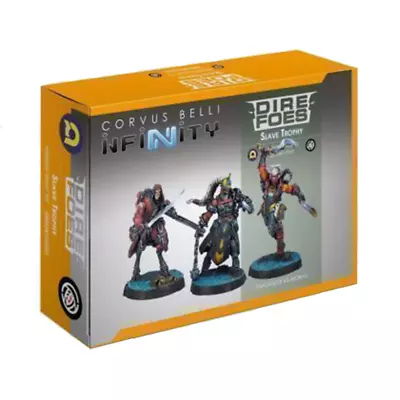 Highly Collectible Infinity Dire Foes Slave Trophy Miniature Mission Pack • $46.99