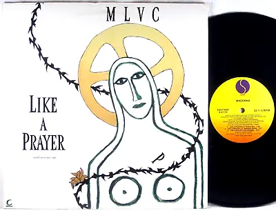 12  MAXI-SINGLE Madonna LIKE A PRAYER B/w ACT OF CONTRITION 1989 SIRE 21170-0 NM • $19