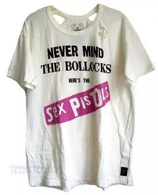 TRUNK LTD Never Mind The Bollocks Sex Pistols Destroyed T-shirt Size Medium • $39