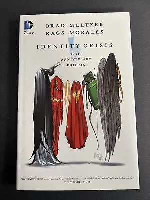 IDENTITY CRISIS 10th ANNIVERSARY EDITION HC Hard Cover (DC Comics) • $30