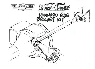 $144.99 • Buy Rear Panhard Bar Kit For Winters V-8 Quickchange Rearend - 2026 - Plain