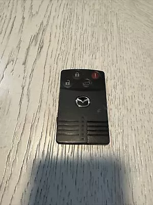 Mazda Smart Keyfob Card 4 Buttons Hatch OEM TESTED • $29.99