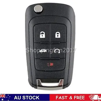 Fits HOLDEN COMMODORE VF 5 Button Remote Flip Key Blank Shell/Case/Enclosure NEW • $11.59