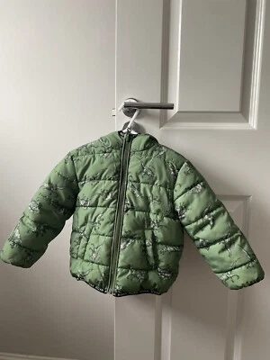 £5 • Buy Nutmeg Boys Dinosaur Coat 1.5-2 Years