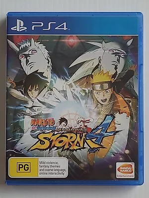 Naruto Shippuden Ultimate Ninja Storm 4 PS4 Sony PlayStation 4. • $19.77