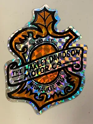 HARLEY DAVIDSON VINTAGE 1970's PRISM STICKER MOTORCYCLE CHOPPER DECAL 3 X 3.75  • $9.95