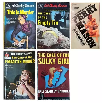 Five Vintage Mysteries From The Creator Of Perry Mason Erle Stanley Gardner • $21.99