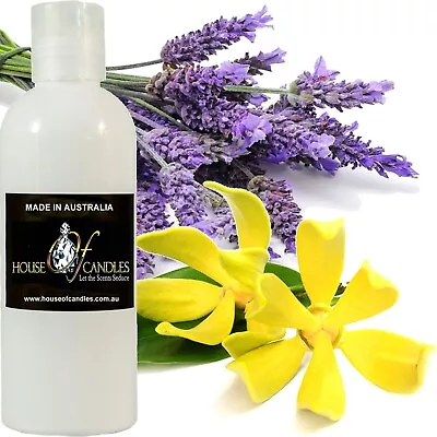 Lavender & Ylang Ylang Scented Bath Body Massage Oil Premium Moisturizing Luxury • £14.23