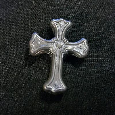 Solid Silver 1oz  Bullion Crucifix - Hand Poured  (999 Fine Silver) • £36