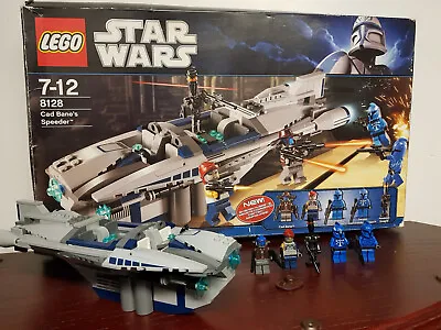 £80 • Buy Lego Star Wars 8128 Cad Bane's Speeder (Complete Set With Box)