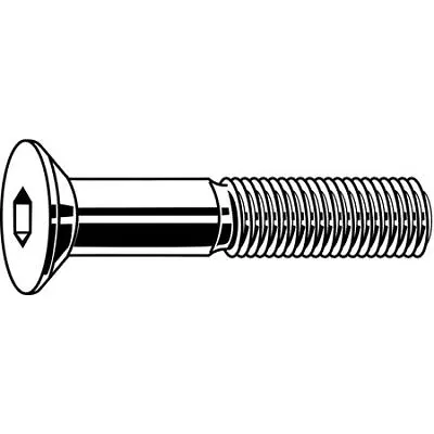 Zoro Select U07566.016.0100 #8-36 Socket Head Cap Screw Black Oxide Steel 1 • $7.39