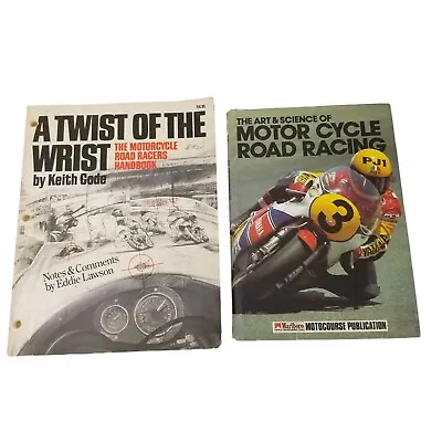 Twist Of The Wrist Vintage 1st Ed 1980s Motorcycle Road Racing Books Lot Of 2 • $33