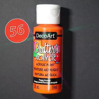£6.06 • Buy DecoArt Crafters Acrylic 2oz. 59ml | All-Purpose Acrylic Craft Paint | 100+ Opts