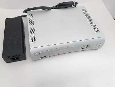 Xbox 360 Pro 60GB Falcon White HDMI Microsoft Console & Power Adapter ONLY • $50