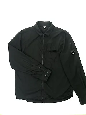 CP Company Black Overshirt Jacket XL  23” PTP • £110