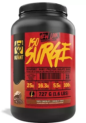 Mutant Iso Surge Triple Chocolate - 727g • $52.40