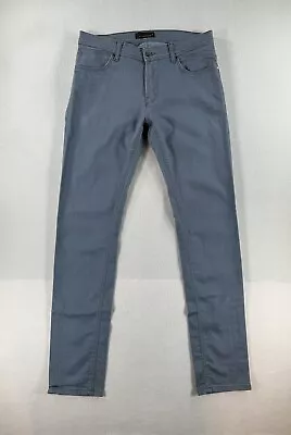 Zara Black Tag Jeans Mens 32x32 Blue Slim Fit Skinny Casual Low Rise Denim Pants • $14.99