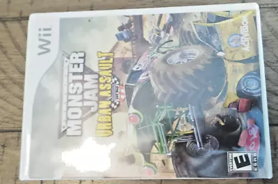 Monster Jam: Urban Assault Wii 2008 Complete W/ Manual & Case Tested Nintendo • $1.95