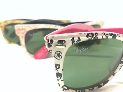 Vintage Ray Ban Wayfarer Subway New York Multi Print RB2140 Special Series #2 • $90