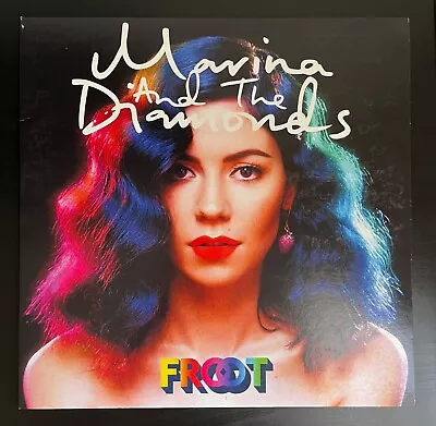 Marina And The Diamonds - Froot Vinyl Original Black Pressing W/cd (Vinyl 2015) • $80