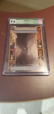 $429 • Buy Sandman #1 (1989) CGC 9.6, 1st Morpheus Neil Gaiman, Signed By Dave Mccean