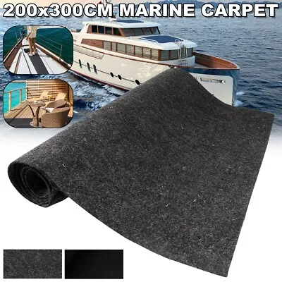 $41.79 • Buy Anti Slippery Marine Carpet Floor Felt Boat Yacht Deck Houseboat Bunk Boat 2MX3M