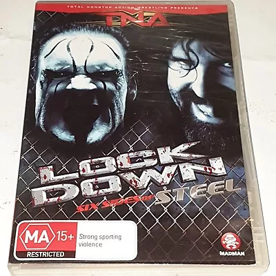 TNA Wrestling - Lockdown 2009 (DVD) Sting Vs Mick Foley - Free Post • $12.99