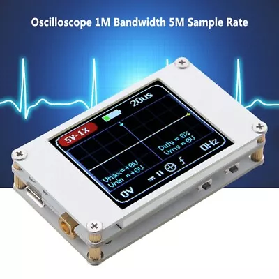 1Mhz Bandwidth 5Msa/s Dso188 Portable Pocket Mini 1.8  1Ch Digital Oscilloscope • $47.84