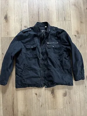 Levi's Men's Washed Cotton Military Jacket XXL Men’s Navy • $29.97