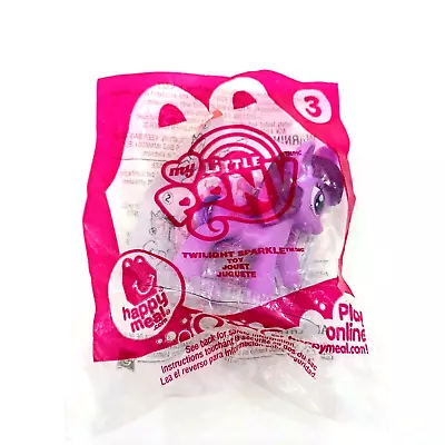 McDonalds 2012 My Little Pony Princess Twilight Sparkle Pony #3 New Sealed  • $7.95